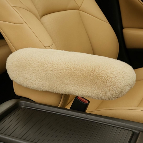 Custom Sheepskin Armrest Covers