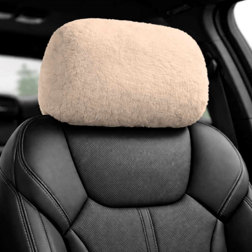 Custom Luxury Fleece Headrest Covers