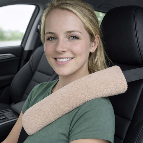 Luxury Fleece Seat Belt Cover