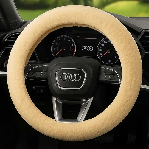 Luxury Fleece Steering Wheel Covers
