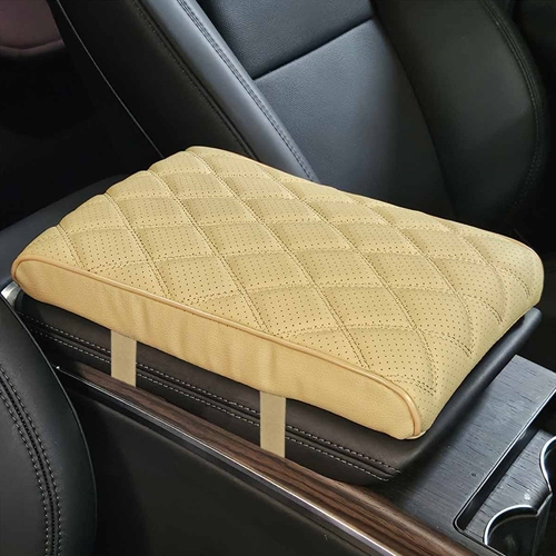 Cushioned Leatherette Console Topper