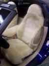 Chevrolet Corvette Sheepskin Seat Covers
