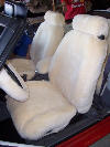 Ford Mustang Sheepskin Seat Covers