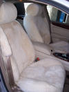 Lexus LS430 Sheepskin Seat Covers