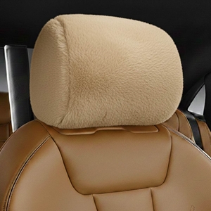 Custom Sheepskin Headrest Covers