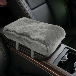 Cushioned Sheepskin Console Topper