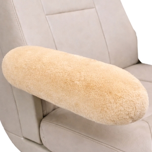 Custom Aircraft Sheepskin Armrest Covers